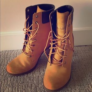 Heel Boots-timberlands